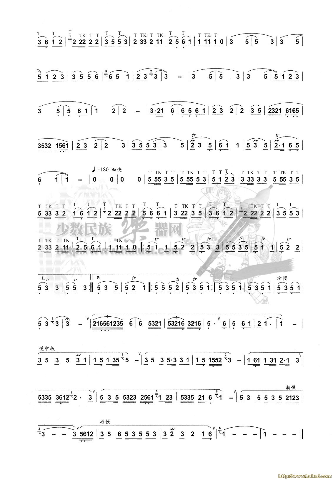 山坡羊曲谱_山坡羊·潼关怀古