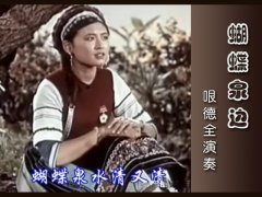 《蝴蝶泉边》葫芦丝曲谱 哏德全